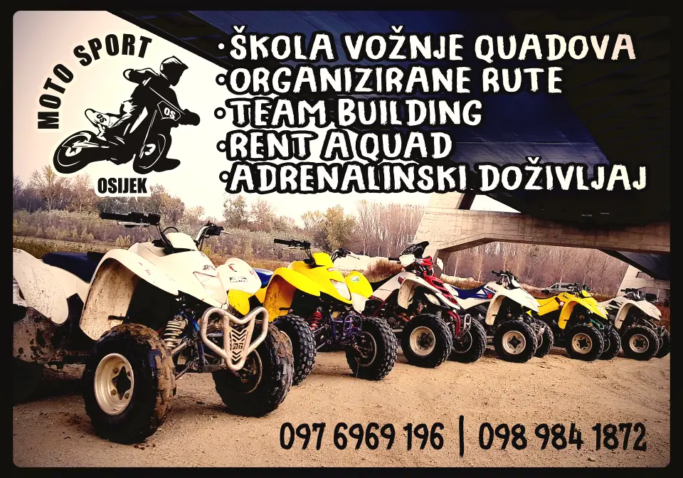 Adrenalin, blato i quadovi: Jeste li spremni za pravu off road avanturu u srcu Slavonije?