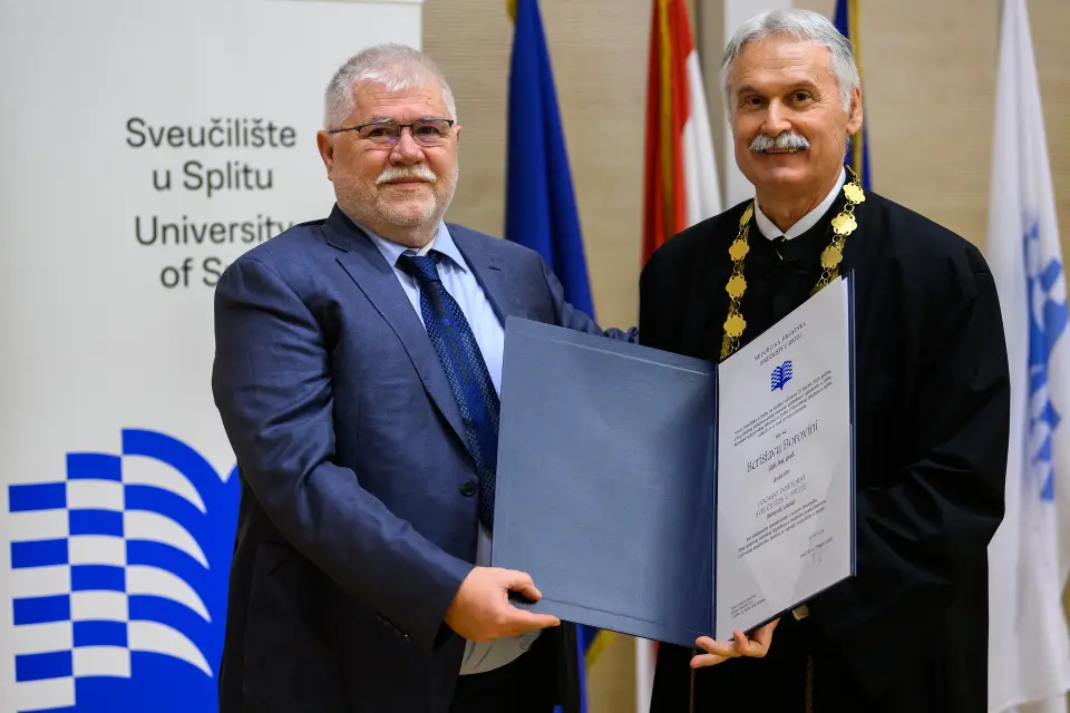 Berislav Borovina prima počasni doktorat