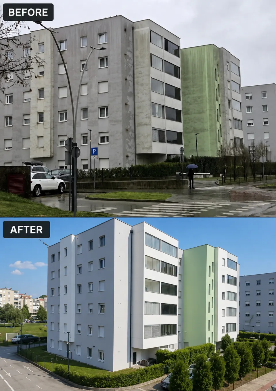 Fasada vam je potamnila? Ne morate je farbati da bi opet izgledala kao nova