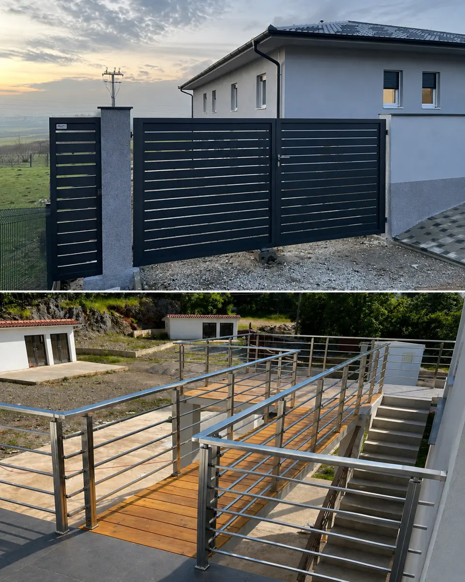 Od ideje do montaže : Alumix grupa Vam donosi vrhunske ograde i nadstrešnice po mjeri