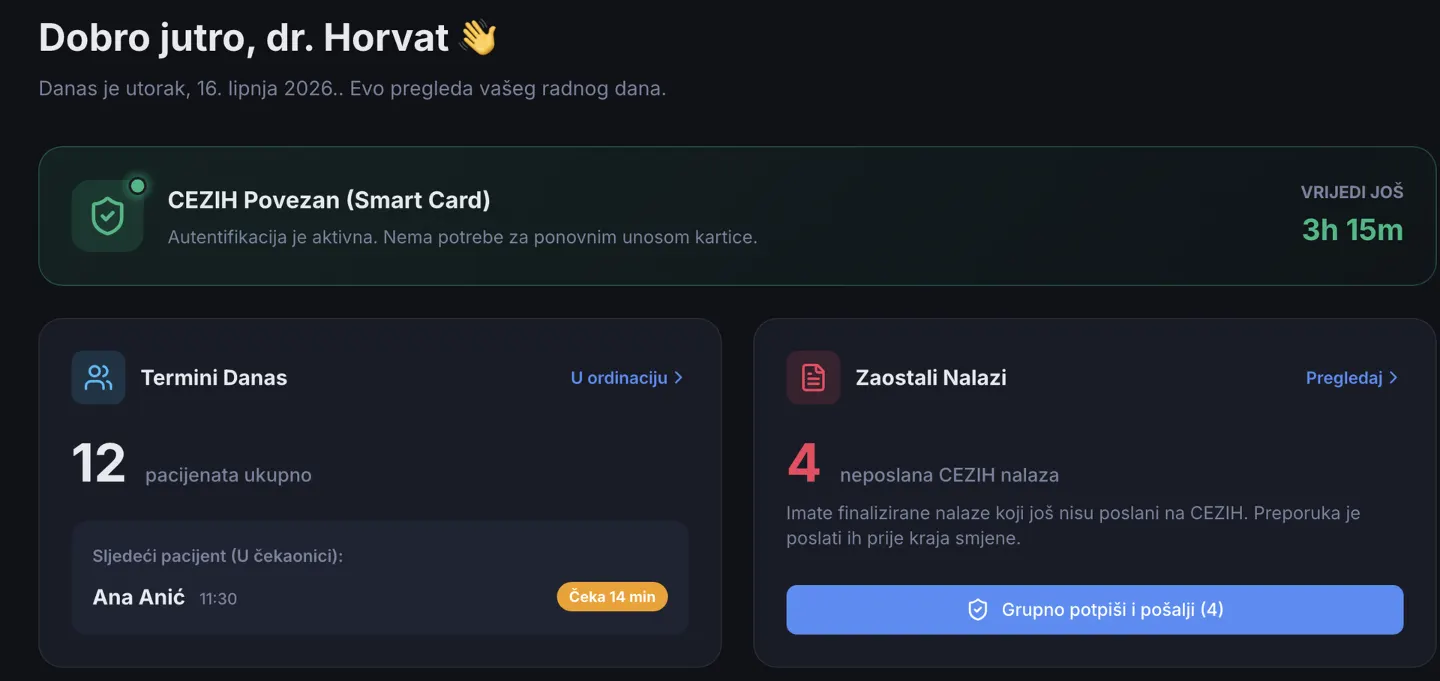 Povezivanje na CEZIH postalo je zakonska obveza za sve privatne ordinacije