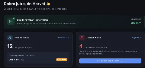 Povezivanje na CEZIH postalo je zakonska obveza za sve privatne ordinacije