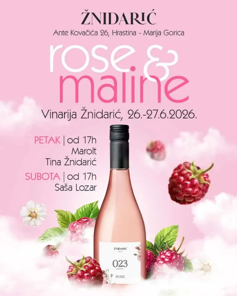 Vino, maline i glazba: manifestacija koja donosi okus ljeta u dvije vinarije