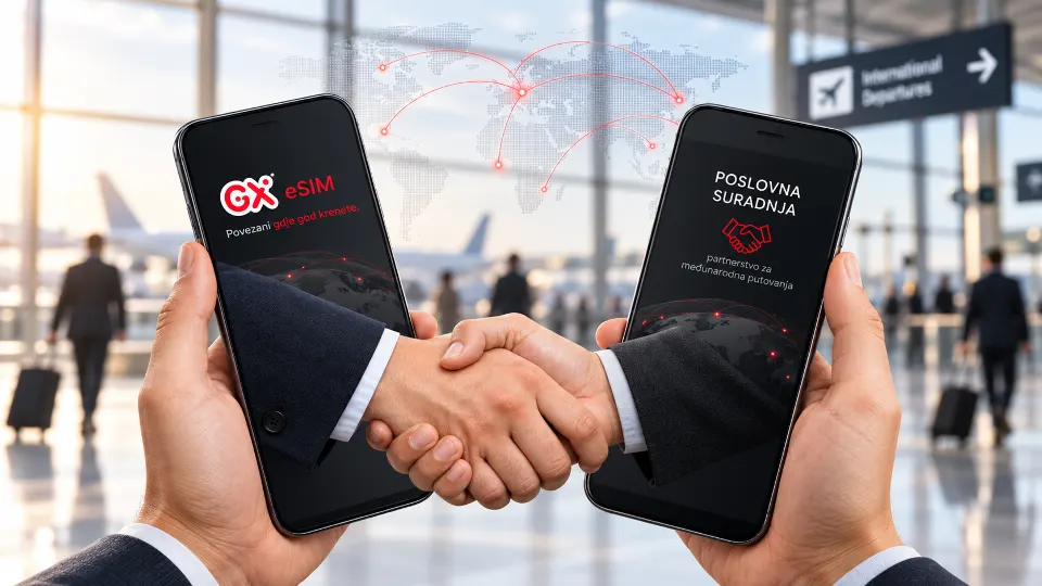 Jedna narudžba, više putnika i destinacija: GigaX eSIM za međunarodna putovanja