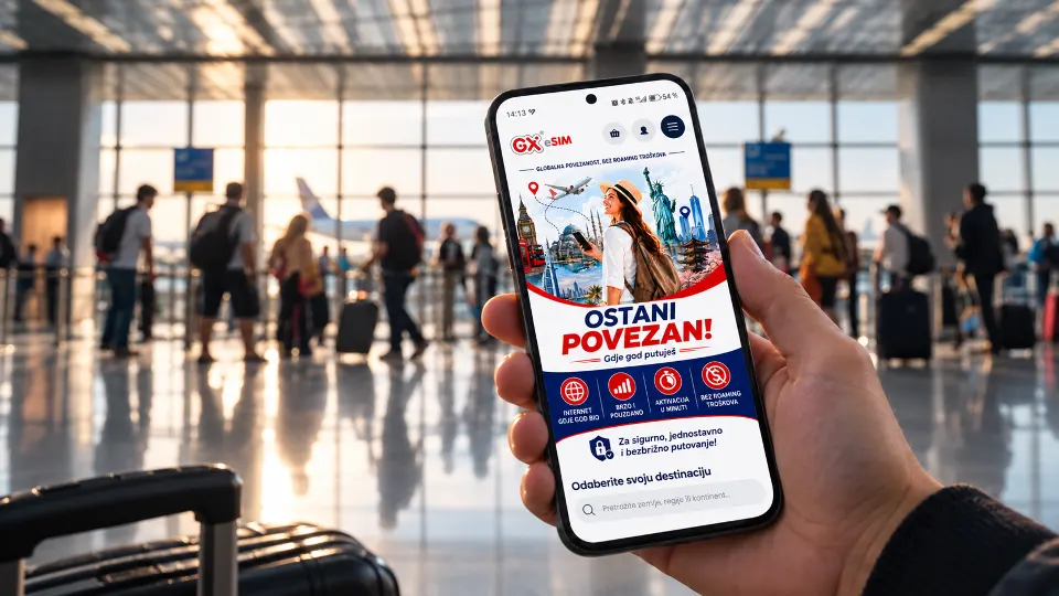 Jedna narudžba, više putnika i destinacija: GigaX eSIM za međunarodna putovanja