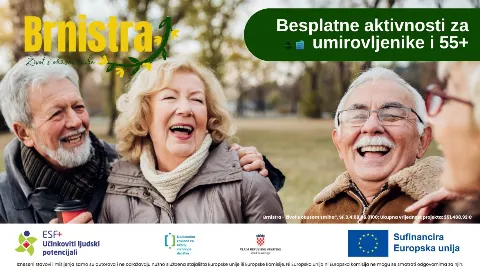 Fitness, šetnje, kvizovi i radionice: Sve ovo besplatno je za 55+ u Istri