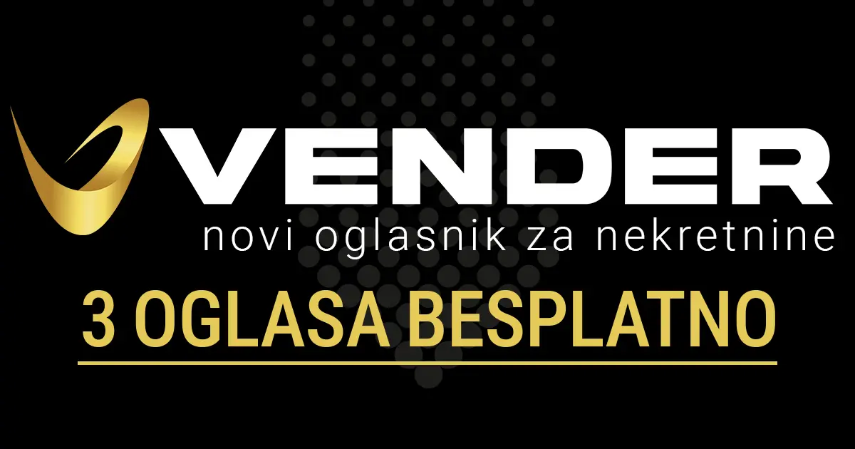 Sve nekretnine na jednom mjestu - Vender.hr, pronađite svoj dom na Vender.hr