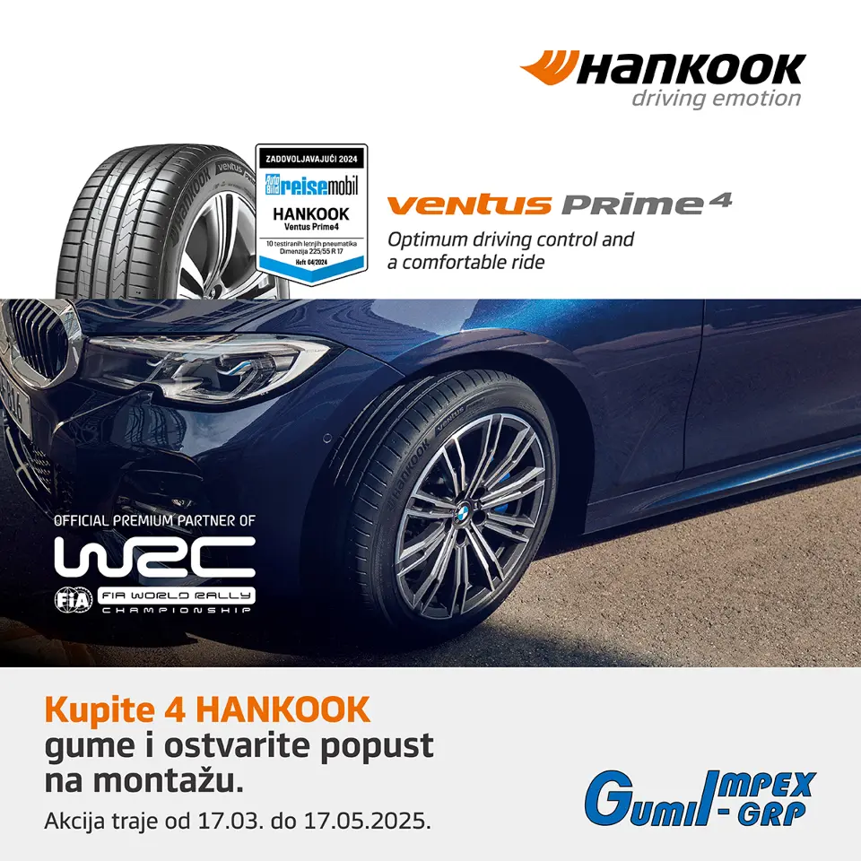 Gumiimpex – vaš pouzdani partner za Hankook gume i vulkanizerske usluge
