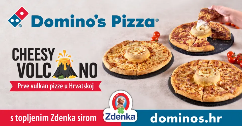 Ljubitelji pizze, ovo morate probati! Vulcano pizza stiže u Hrvatsku