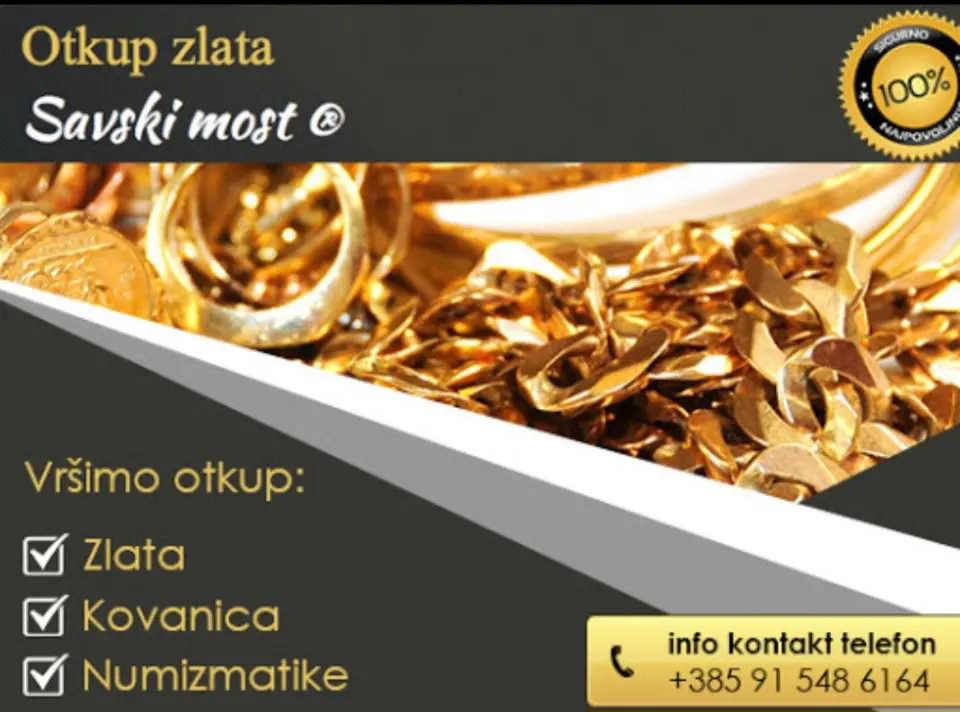 Imate zlato? Iskoristite visoku cijenu i unovčite ga pametno