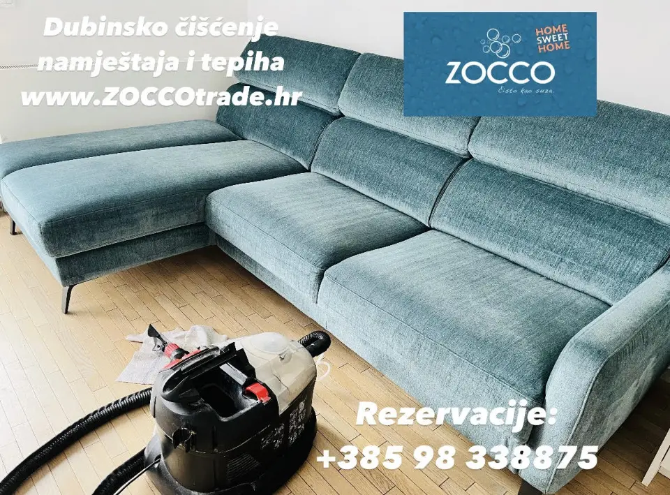 Dubinsko čišćenje: Kako očistiti vaš namještaj i tepih do savršenstva uz Zocco trade
