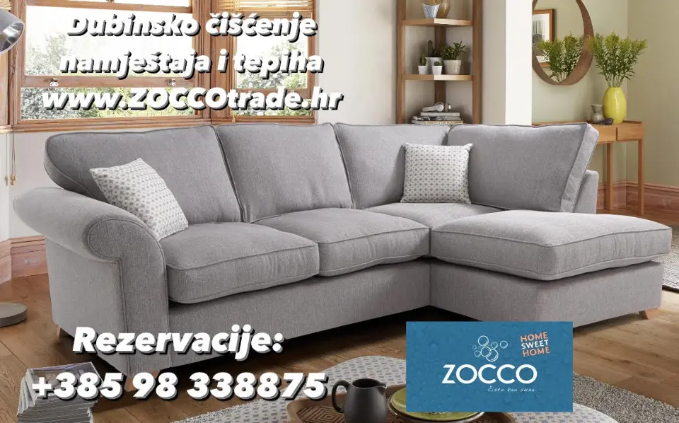 Dubinsko čišćenje: Kako očistiti vaš namještaj i tepih do savršenstva uz Zocco trade