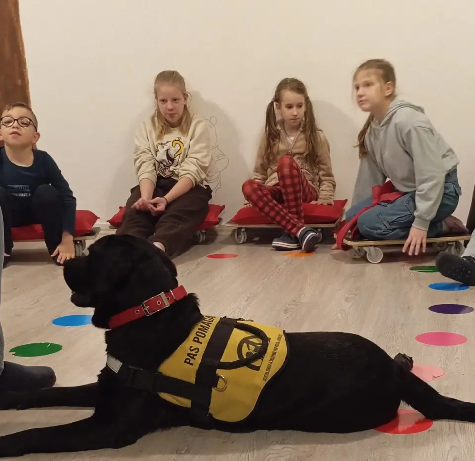 Djeca uče i rastu uz igru, ljubav i terapijskog psa - upoznajte Smijalice!