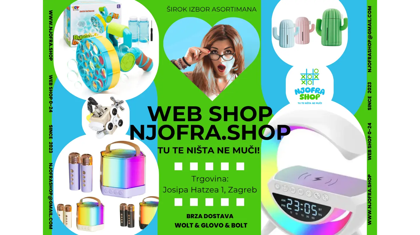 Za poklon koji oduševi i cijenu koja razveseli – tu je Njofra Shop