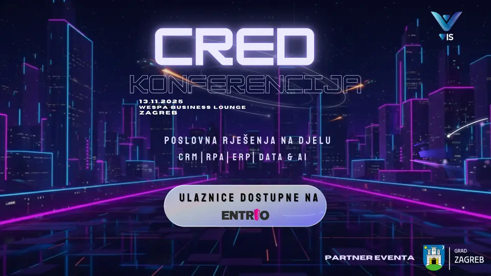 Zagreb postaje centar poslovne informatike: dolazi CRED konferencija
